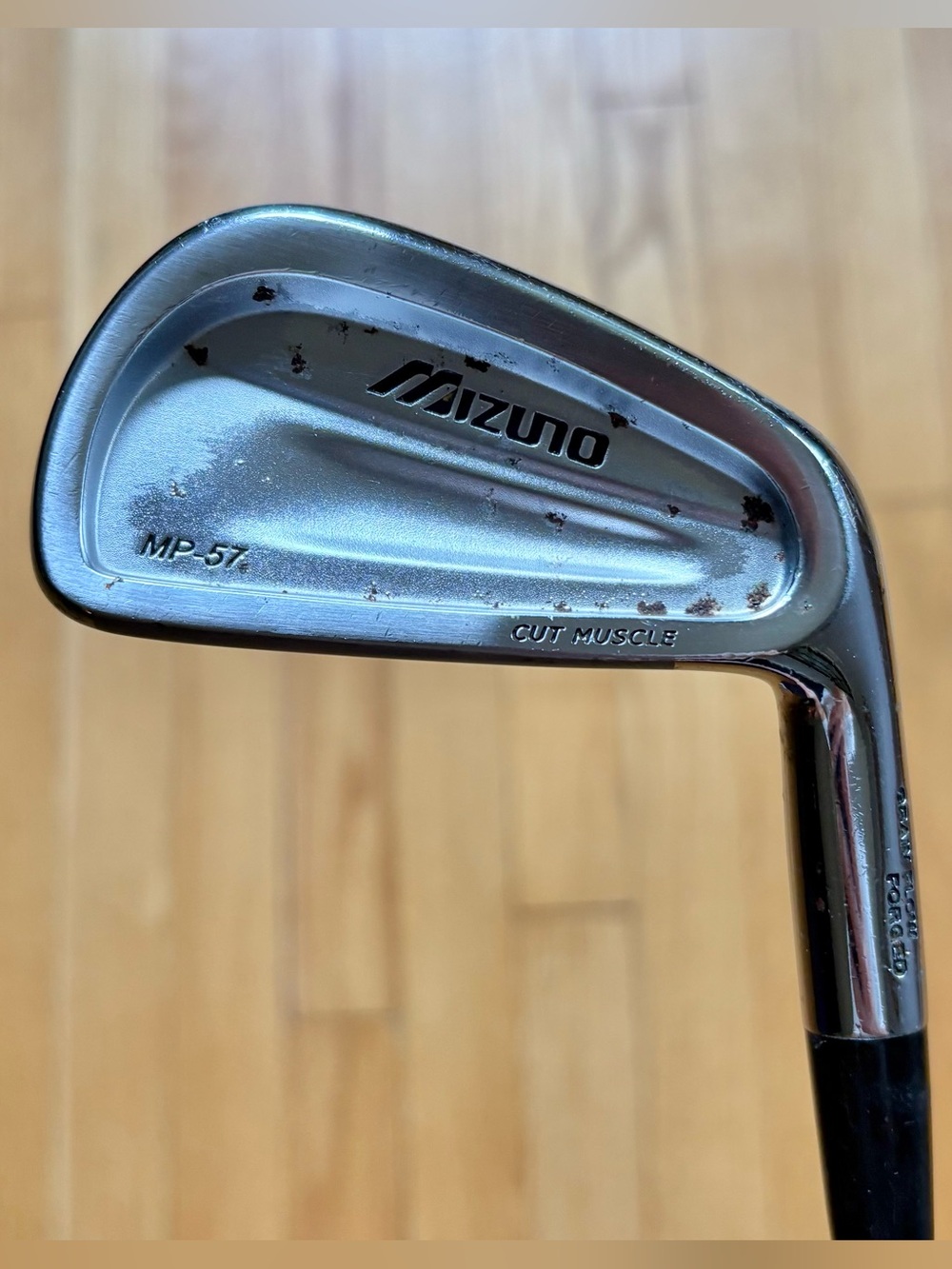 Mizuno MP-57 Single 4 Iron Project X 5.5 Regular Plus Flex Steel Right Hand RH